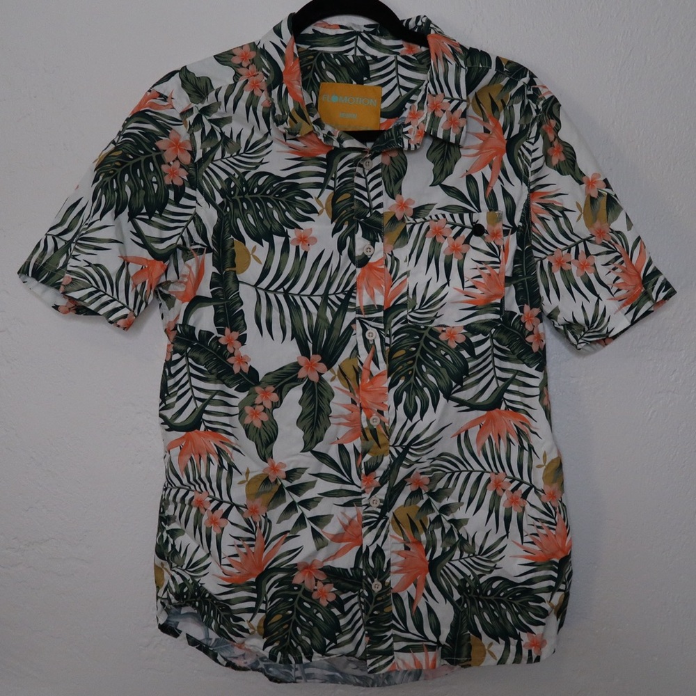 Flomotion Bird of Paradise Button Up